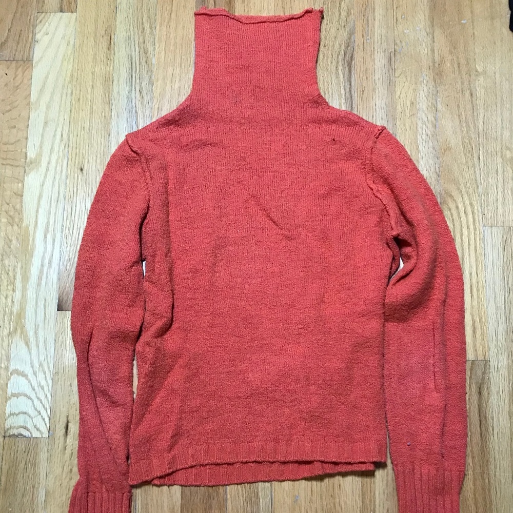 Burnt Orange turtle neck